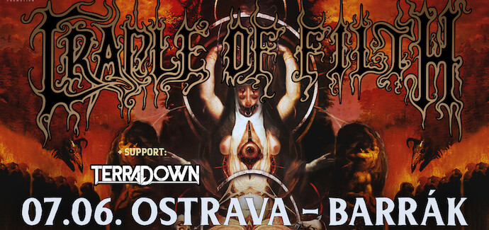 Známe support před Cradle of Filth v Ostravě!