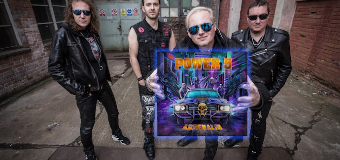 POWER 5 posunují vydání alba Adrenalin