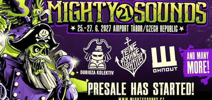 Mighty Sounds zveřejnil první potvrzené jména a datum pro rok 2027!