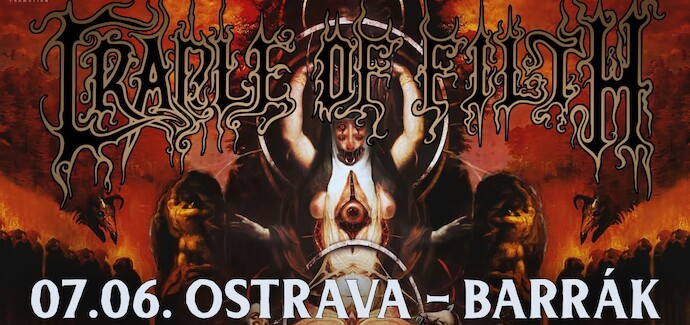 CRADLE OF FILTH zavítají do Ostravy!
