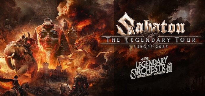 SABATON představili speciálního hosta svého nadcházejícího turné!