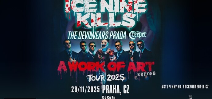 ICE NINE KILLS v listopadu v Praze!