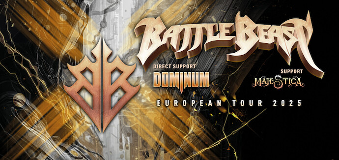 BATTLE BEAST přijíždí s novou deskou v prosinci 2025 do ZLÍNA! Prodej vstupenek zahájen!
