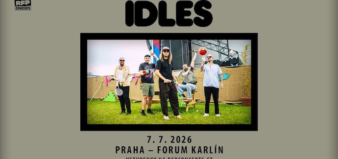 Britští post-punkoví bouřliváci IDLES ovládnou Forum Karlín!