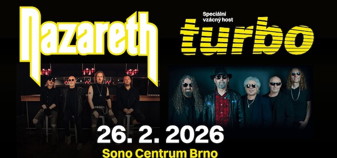 Nazareth míří do Brna!