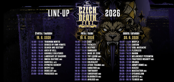 MetalGate Czech Death Fest 2026
