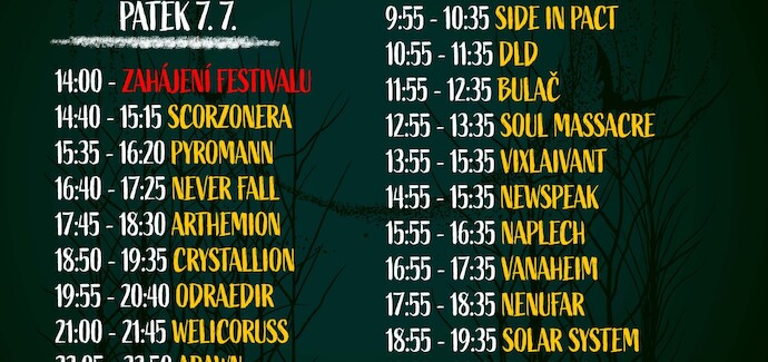 South of Heaven 7-8.7.2023