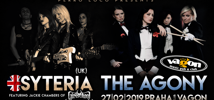 Koncert The Agony (CZ) a Syteria (UK)