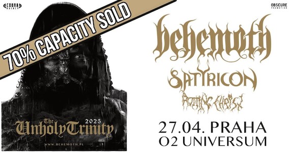 Vstupenky na Behemoth rychle mizí!