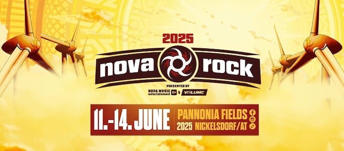 Rakouský festival NOVA ROCK má kompletní sestavu kapel pro letošní rok!