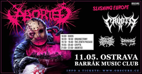 Aborted v květnu v Ostravě!