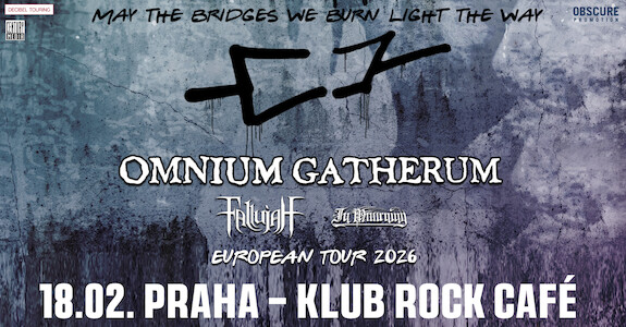 OMNIUM GATHERUM, FALLUJAH a IN MOURNING v únoru 2026 v Praze!