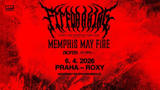 Fit For A king se v dubnu vrátí do Prahy!