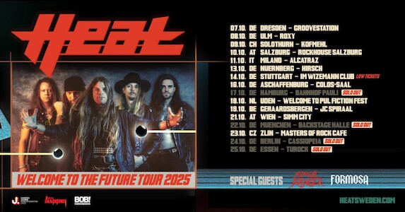 H.E.A.T. míří do Zlína!