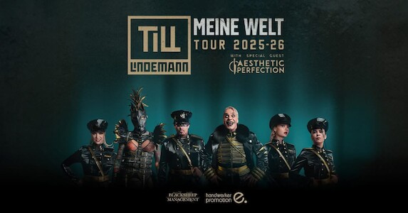 Koncertní událost roku se blíží! TILL LINDEMANN v PRAZE už za 3 týdny!
