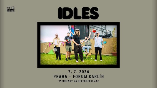 Britští post-punkoví bouřliváci IDLES ovládnou Forum Karlín!