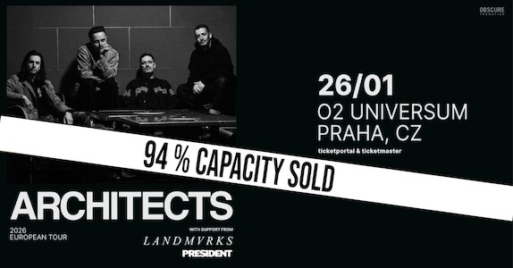 POSLEDNÍ VSTUPENKY na ARCHITECTS!
