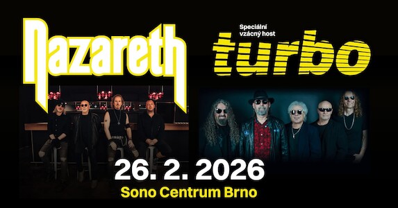 Nazareth míří do Brna!