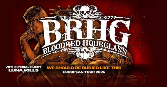 Finové BLOODRED HOURGLASS oznamují speciálního hosta podzimního turné!