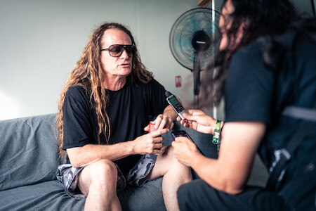 Jack Gibson z kapely Exodus nám dal rozhovor na Basinfire Festu 2025!