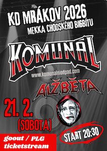 Komunál a Alžběta míří na společné turné!