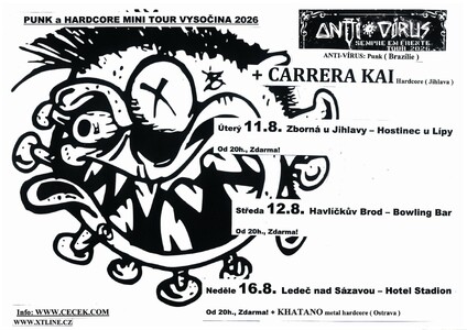 PUNK a HARDCORE MINI TOUR