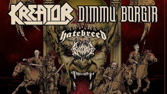 Kreator, Dimmu Borgir, Hatebreed, Bloodbath