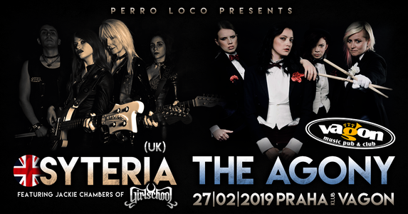 Koncert The Agony (CZ) a Syteria (UK)