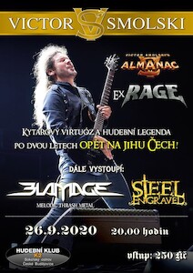 Legendární kytarista Victor Smolski